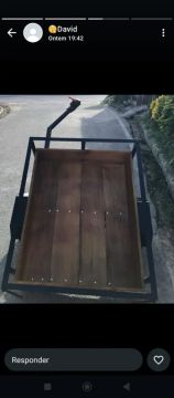 Carretinha para moto. 