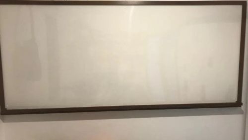 Lousa Branca 2,70m x 1,20m em MDF 