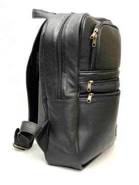 Mochila Preta Stock51 - Durabilidade e Estilo Moderna com Vários Compartimentos.