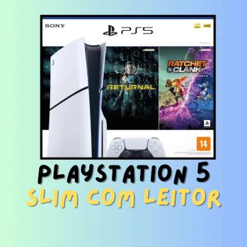 Ps5 slim novo lacrado com garantia de 12 meses e parcelamento em até 18x