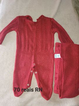 Saída de maternidade RN - Vermelho