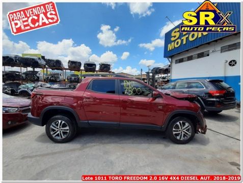 sucata fiat toro 