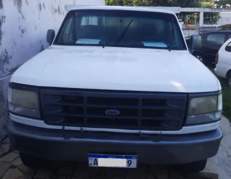 Pick-up Ford F1000 4x2 MWM 3.9 Branca 1994