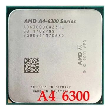 Processador Amd A4 6300 Dual 3.9ghz Com Cooler Original 