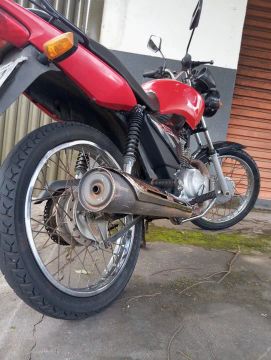 Fan 125 ES partida elétrica 
