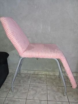 Poltrona de Estética - Rosa parcelo em 3 X sem juros
