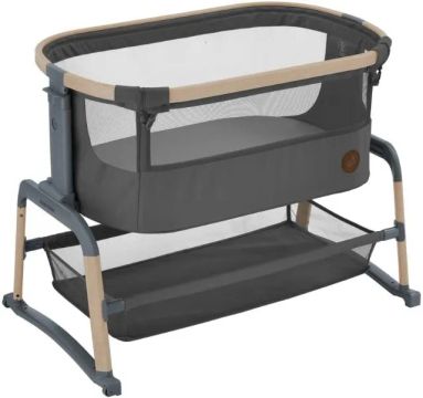 Berço (pouco usado) Maxi-Cosi Iora Air de 0 a 9kg (cor grafite)