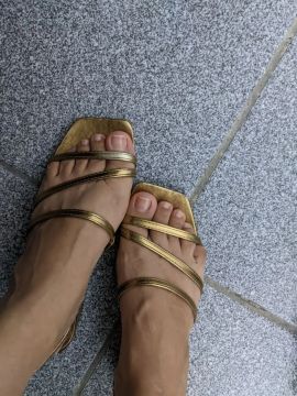Sandália bronze