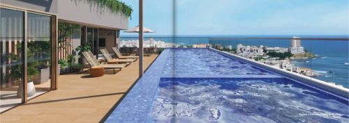 One, Studios Premium Vista Mar De 22 A 31M² No Rio Vermelho. 1AQNBEH