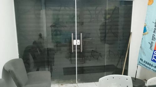 Porta de vidro temperada ZAP * 