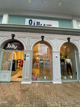 Ponto comercial/estrutura loja roupas/acessórios com mezanino