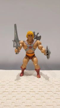 Boneco He Man Motu Estrela anos 80 completo raridade