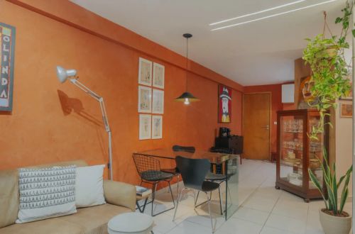 Apartamento nascente para locação com 2 quartos sendo 1 suíte, em Boa Viagem.