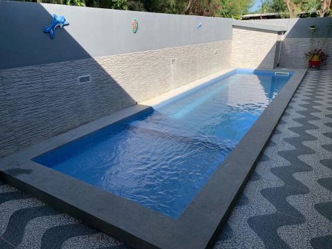 Casa Temporada com Piscina na Praia de Águas Belas
