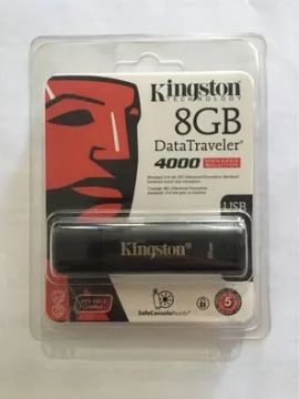 Kingston Datatraveler 8GB DT 4000 fips 140-2 pen drive criptografado