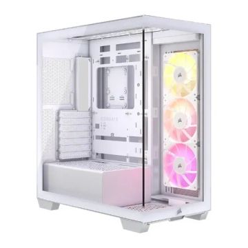 Gabinete Gamer Corsair 3500X Tempered Glass Mid-Tower, Branco