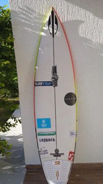 Prancha de Surf autografada Miguel Pupo 6'3"