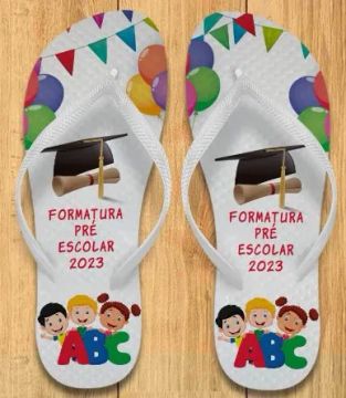 Chinelo Personalizado Formatura