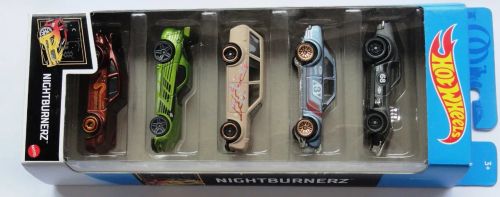 hot wheels pack 5 minis corvette porsche dodge datsun ford escort