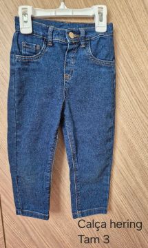 Calça Jeans Hering Tam 3 - infantil 