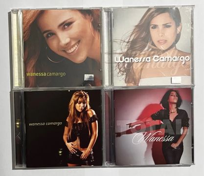 CDs Wanessa Camargo - Coleção Com 4 CDS