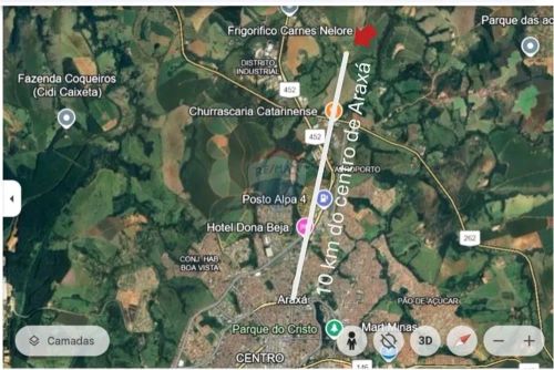 "Oportunidade Única ! Construa seu rancho para morar ou alugar a 10 Km de Araxá