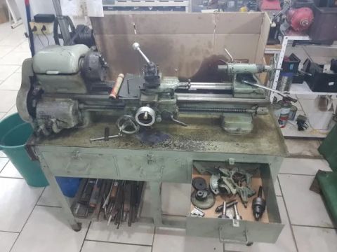 Torno Sanches Blanes TMB-230-C com inversor de frequência 