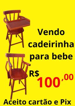 Vendo cadeirinha para bebê
