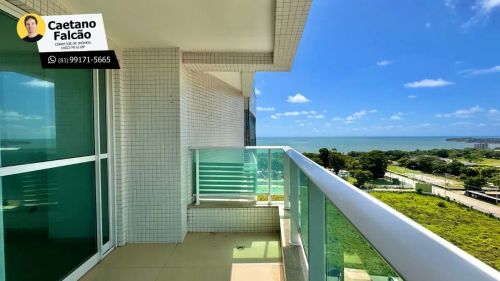 Apartamento para locação no Altiplano, 02 quartos/01 suíte, andar alto, cozinha integrada 