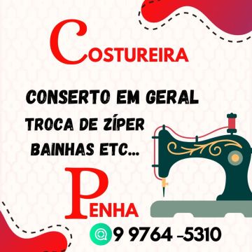 Concertos de roupas em geral. 