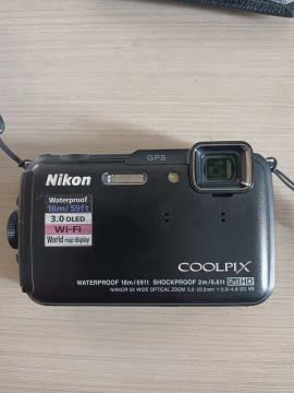Câmera Nikon Coolpix à prova d'água AW110