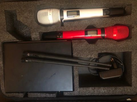Microfone Sennheiser sem fio !!