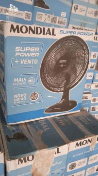 Ventilador Mondial Super Power + Vento - Novo