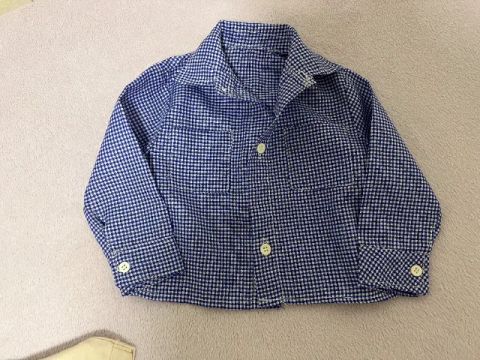 Camisa bebe 6 meses = tamanho P