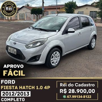 Fiesta Hatch 1.0 4p 2012/2013 - R$ 28.900,00 - Rei do Cadastro