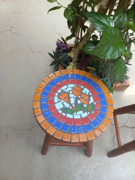 Bancos mosaico