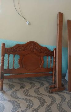 Cama de madeira Reforma 