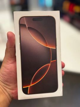 16 pro max 256gb desert lacrado! 
