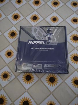 Kit transmissão Riffel Titanium nxr 150 bros