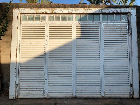 Portão basculante 