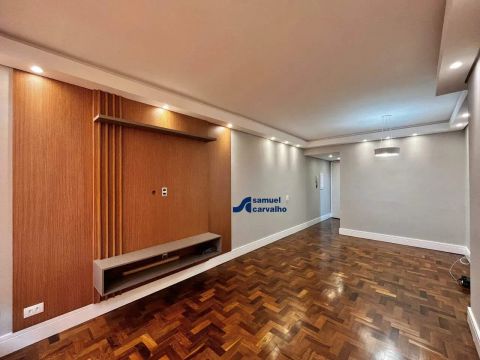 APARTAMENTO - P/ LOCAÇÃO - C/ 90m² - 3 DORMITÓRIOS / 3 BANHEIROS / 1 VAGA DE GARAGEM - LIN