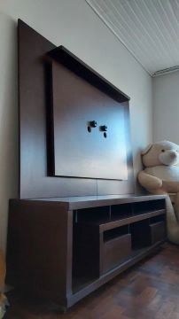 Rack com painel 