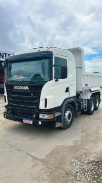 Caminhão Scania Caçamba