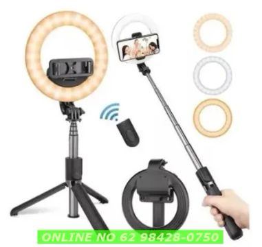  Ring Light Foldable Wireless Selfie Stick Tripod L07 