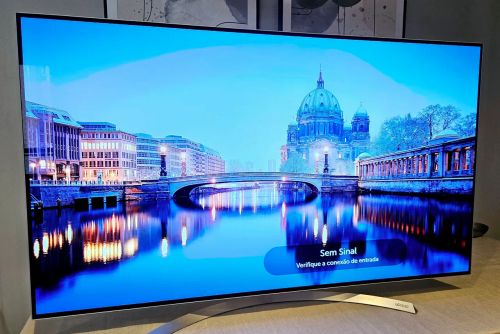 Smart TV LG OLED 4K Ultra HD 55 polegadas perfeita!