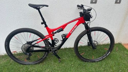 Mtb Caloi Carbon Elite FS Shimano SLX  2024