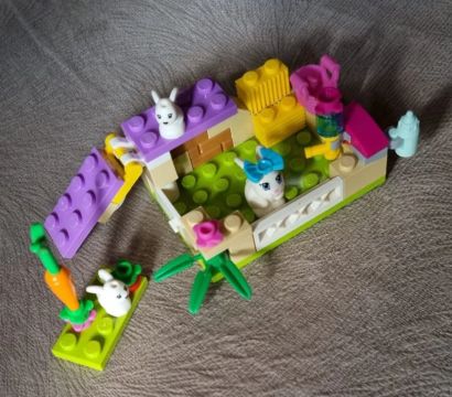 Lego Coelho e Filhotes - Completo 