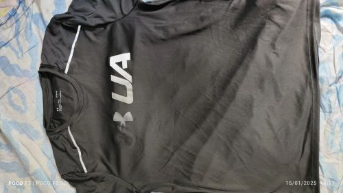 Camiseta Under Armour Cinza Nova 