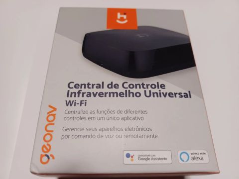CENTRAL DE CONTROLE INFRAVERMELHO UNIVERSAL WI-FI+Cabo USB+Cabo MicroUSB
