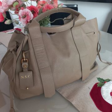 Bolsa de Ombro Bege N.S.C.